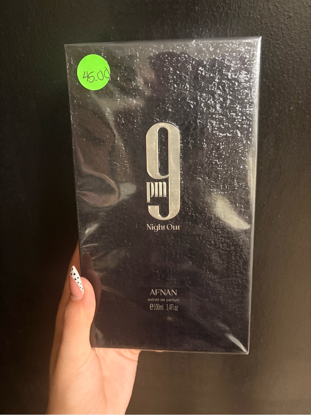 9PM Night Out Extrait de Parfum — Black with Silver Accents